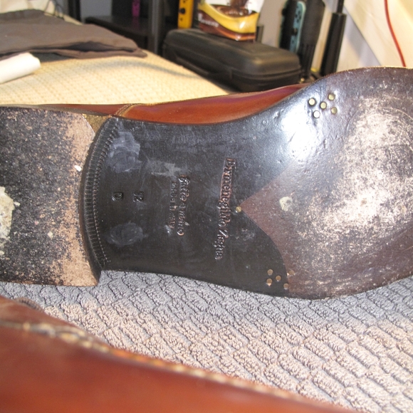 Ermenegildo Zegna, Couture XXX, Fatte a Mano Almond Toe Lace Up Oxford. - Picture 14 of 15